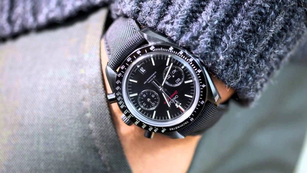 omega watch on the moon